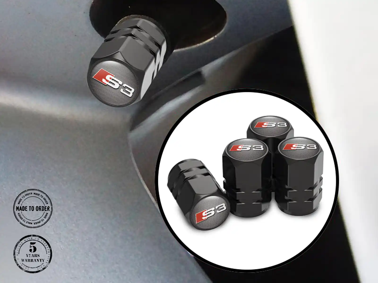 Tyre Valve Caps Trucks Premium Edition